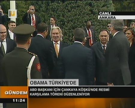Obama'nın Çankaya Köşkü ziyareti
