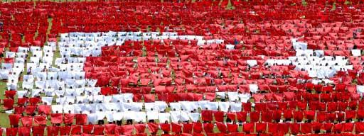 19 Mayıs Atatürk'ü Anma ve Gençlik ve Spor Bayramı, yurt genelinde törenlerle kutlandı. Ankara'da bayram Cumhurbaşkanı Gül'ün de katıldığı törenle, 19 Mayıs Stadyumu'nda kutlandı.
