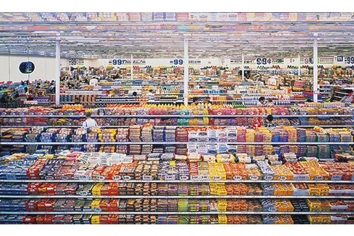 1. Andreas Gursky, '99 Cent II Diptychon' (2001), 3.346.456 Dolar.