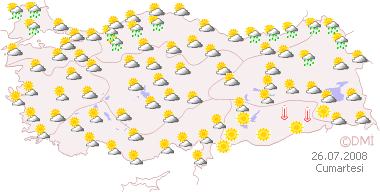 hava durumu haritaları