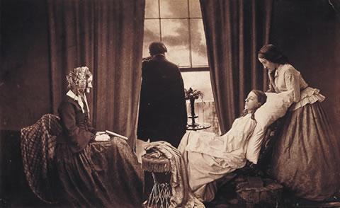Dünyanın ilk fotomontajı.  Birçok negatifi birleştirerek tek bir fotoğraf oluşturmuş. Henry Peach Robinson'un ilk ve en meşhur fotoğrafı beş negatiften oluşuyor.