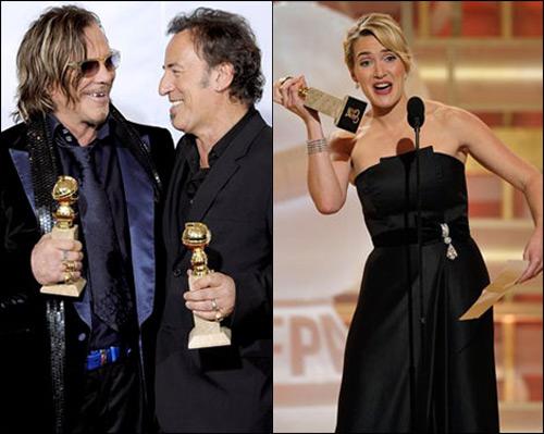 Mickey Rourke, "The Wrestler"la küllerinden yeniden doğdu. Bruce Springsteen aynı filmle En İyi Film Müziği ödülünü kazandı. Kate Winslet ise ikinci küreyi aldığında uzun süre kendine gelemedi.