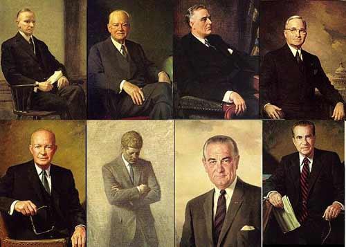Edgar Hoover tam 8 ABD başkanı zamanında FBI başkanı olarak kalmayı başardı. Coolidge, Hoover, Roosevelt, Truman, Eisenhower, Kennedy, Johnson ve Nixon Washingtondaki kurumların başına hep kendi ekiplerini atadılar. Hoover hariç.
