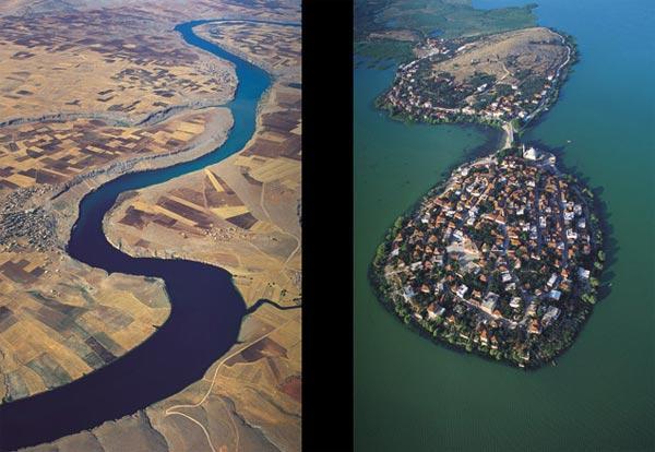 Fırat Nehri - Gaziantep / Apolyond Gölü - Gölyazı
