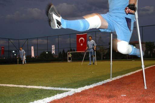 2. Gazi Ampute Futbol Turnuvası, Ankara'da başladı.