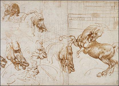 Rönesans'ın Floransalı mucit ve ressam dehası Leonardo da Vinci'nin Fransa Kralı I. François'yı eğlendirmek için yaptığı mekanik aslan, 500 yıl sonra yeniden yapılarak yürütüldü.