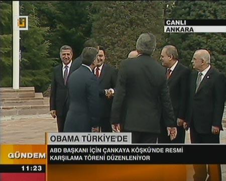 Obama'nın Çankaya Köşkü ziyareti