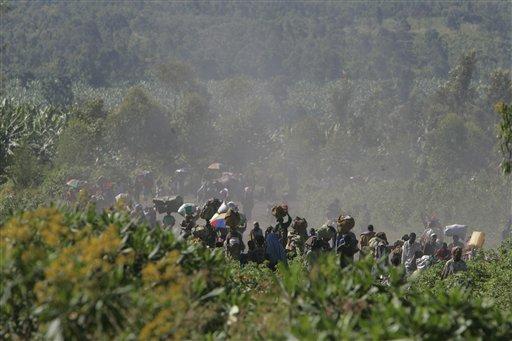 Kongo'da kan ve ölüm kol geziyor, göçen göçene