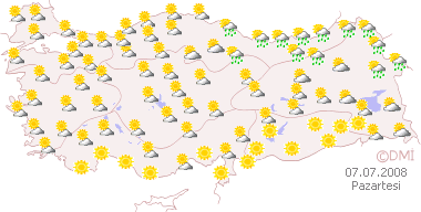 Hava durumu haritaları
