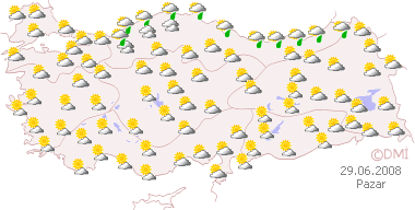 Hava durumu harita