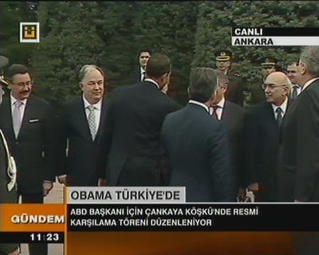 Obama'nın Çankaya Köşkü ziyareti