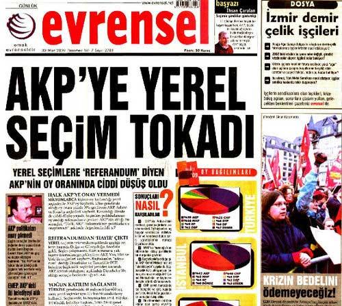 Gazetelerin Seçim Manşetleri
