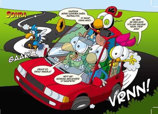 Karikatürlerin tamamının keyfini okuma ortamlarında çıkartmak için kitapçınıza uğradığınızda Sizinkiler'in 3 Gee'sini de poşetinize koymayı unutmayınız...