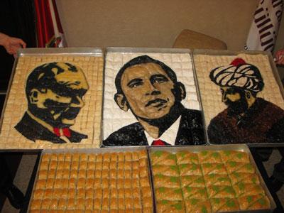 Güllüoğlu Obama portresi