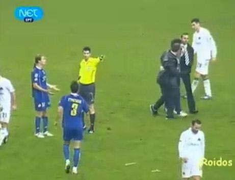 Bastia sahaya giren taraftara çelme taktı kırmızı gördü