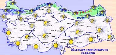 Hava durumu haritaları