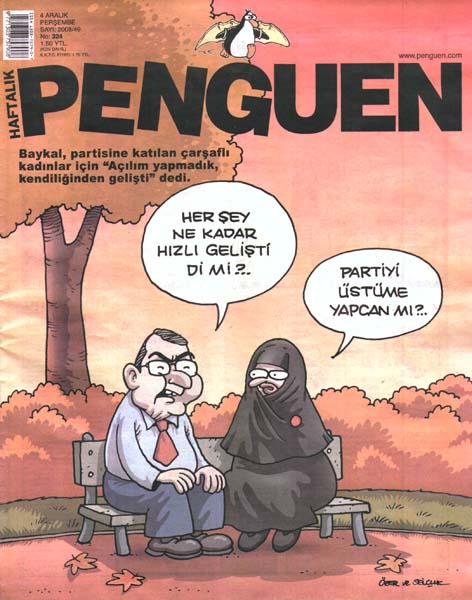 2009'un en iyi mizah dergisi değerlendirmesine Penguen damga vurdu. Birinci dışında sıralama yapılmayan değerlendirmede b&uuml;t&uuml;n kapaklar Penguen dergisine ait.