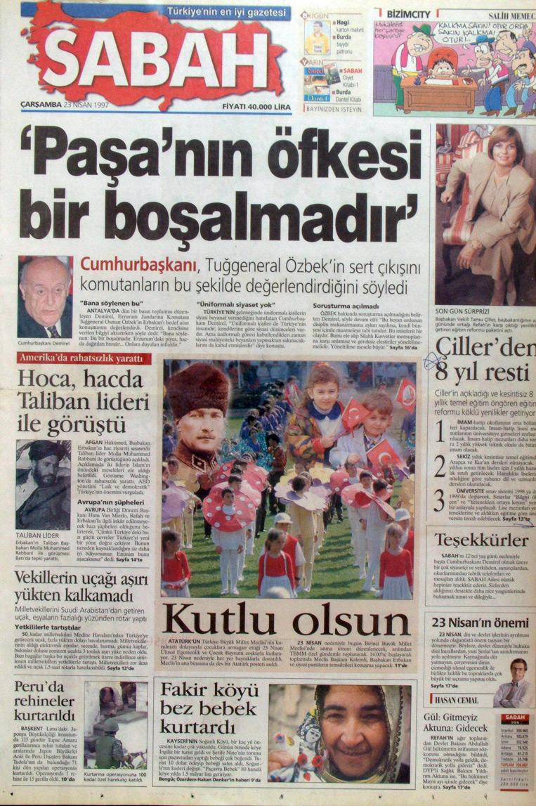 23 Nisan 1997 Sabah