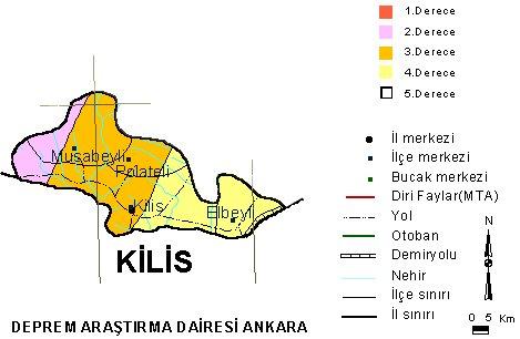 Türkiye'nin tüm illerinde fay hatları bulunuyor ve hemen hemen her il deprem riski ile karşı karşıya. İşte Türkiye'nin il il deprem haritası;