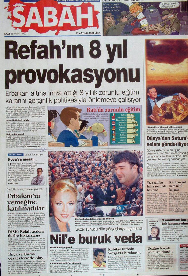 25 Mart 1997 Sabah