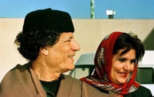 Safia El-Kaddafi: Kaddafi'nin yedi çocuğunun annesi ve ikinci eşi.