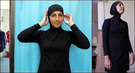 Hijyenik olmadığı gerekçesiyle haşema giyenleri havuza sokmayan Batılılar, kadın yüzücüleri ayakta alkışlıyor. Adamlar haklı kardeşim diyenler, bu karelere dikkatli baksın!
