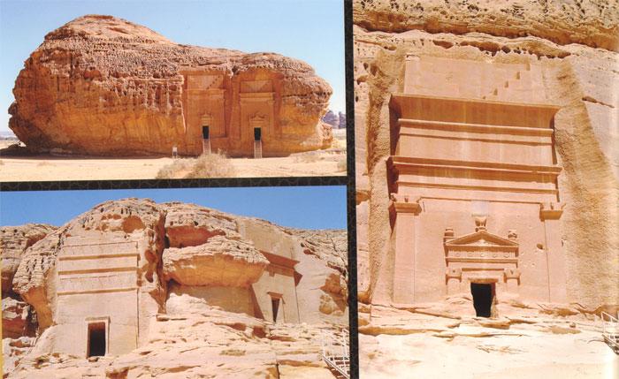 <p>Mekke ve Medine çevresi, İslamiyet tarihinde kilometre taşı olarak görülen birçok kilit mekanı bünyesinde bulunduruyor.</p>
<p><span style="line-height: 13pt;">Medaini Salih ( Salih peygamberin yaşadığı şehir) – Ula şehri</span></p>