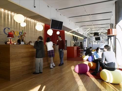 Google'ın rüya gibi çalışma koşulları
