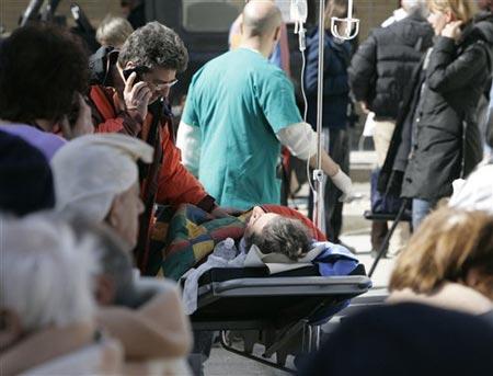 İtalya'dan Deprem Görüntüleri