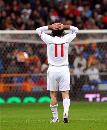 A Milli Takım, 2010 Dünya Kupası Avrupa Elemeleri 5. Grup'taki 5. maçında İspanya ile karşılaştı. Maçın ikinci yarısında gelen tek gol skoru da belirledi.