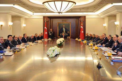 Milli Güvenlik Kurulu'nu yeni toplantı salonu