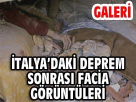 İtalya'dan Deprem Görüntüleri