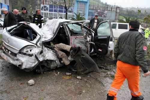 Kazada ölen Turan Kocakoç'un Ünye Kaymakamlığı'nda çalıştığı öğrenildi.