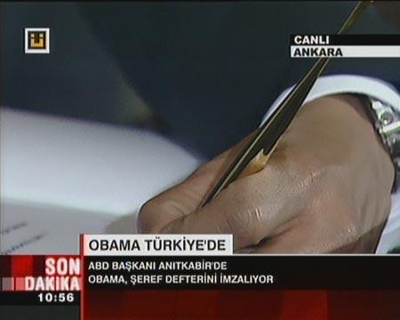 Obama'nın Anıtkabir ziyareti
