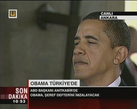 Obama'nın Anıtkabir ziyareti