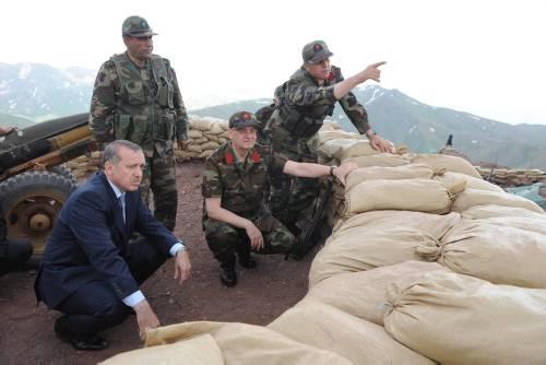 Başbakan Recep Tayyip Erdoğan ve Genelkurmay Başkanı Orgeneral İlker Başbuğ, Gediktepe bölgesindeki mevzileri ziyaret etmişti.