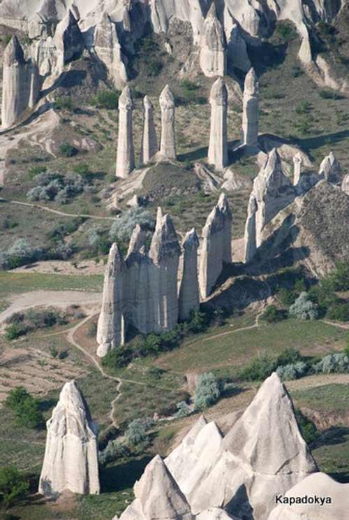 Kapadokya'dan görünümler