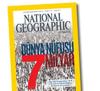 <b>National Geographic:</b> Dünya Nüfusu üzerine hazırlanan dosya konusunda ilginç manzaralar, grafikler ve tasarımlar yer alıyor. AVMlerin yılda ortalama 8 bin ton atığı geri dönüşüm kutusuna gönderdiklerine dikkat çeken ikinci dosya konusu da ilgi çekici. Vietnamdaki devasa mağara fotoğrafları da gözleri büyülüyor. Ayrıca Malide okuma yazma sorununa değinilmiş.