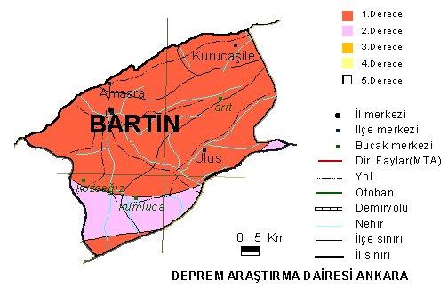 Türkiye'nin tüm illerinde fay hatları bulunuyor ve hemen hemen her il deprem riski ile karşı karşıya. İşte Türkiye'nin il il deprem haritası;