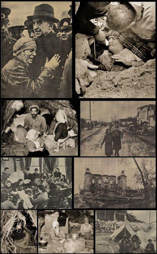 <p><strong>Erzincan Depremi <br /><br /></strong>27 27 Aralık 1939 yılında Türkiye'de meydana gelen 7.8 şiddetindeki deprem dünyada ve ülkemizde meydana gelen en şiddetli depremlerden biriydi.</p>