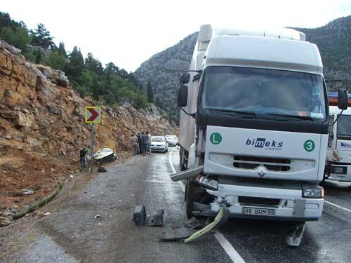 Konya'da trafik kazası