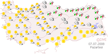 Hava durumu haritaları