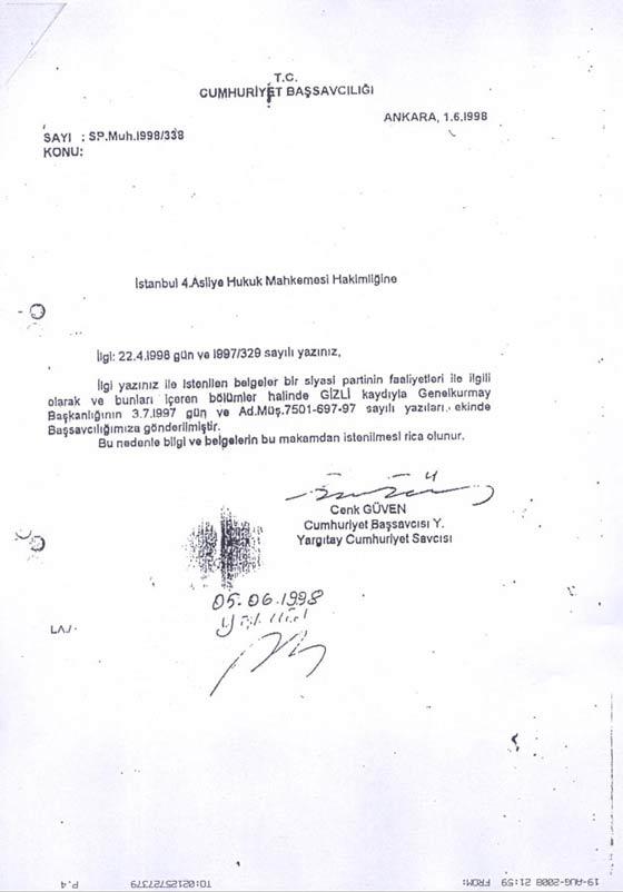 'GENELKURMAY'A SORUN' DEDİ...