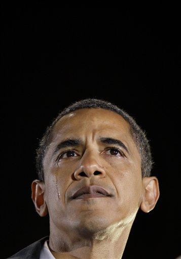Obama'nın gözyaşları