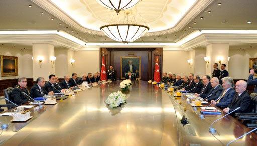 Milli Güvenlik Kurulu'nu yeni toplantı salonu