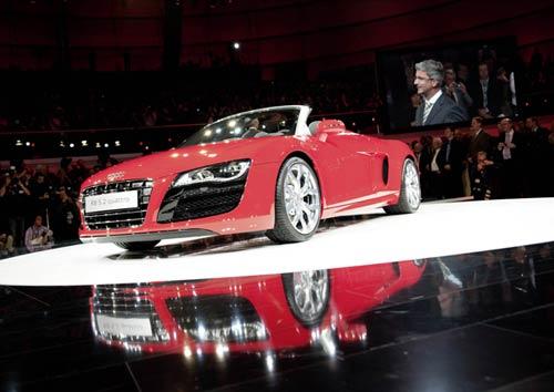 Frankfur Oto Show Audi standı