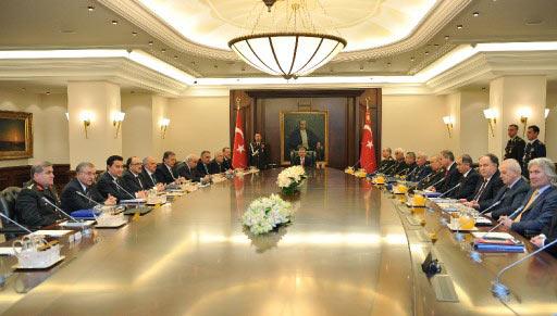 Milli Güvenlik Kurulu'nu yeni toplantı salonu