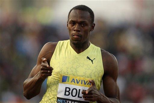 Londra Grand Prix'inde gözler 100 metre finalindeydi. Jamaikalı atlet Usain Bolt ile eski rekortmen Asafa Powell karşı karşıya geldi. Yeni rekor çıkmadı ama Bolt rahat kazandı.