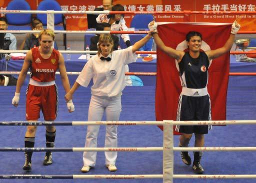 5. Dünya Bayanlar Boks Şampiyonası'nda 63 kiloda Gülsüm Tatar Rus rakibi Liubov Lopatina'yı 11-0 yenerek dünya şampiyonu oldu.