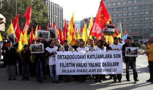 İsrail'in Gazze'ye yönelik acımasız saldırıları Türkiye'nin pek çok kentinde ve Orta Doğu'da protesto edildi. Protestolardan kareler...